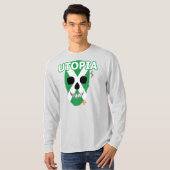 T-shirt B2 HANDSKULL Utopia à manches longues (Devant entier)