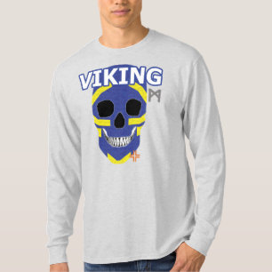 T-shirt B2 HANDSKULL Viking Long Manches