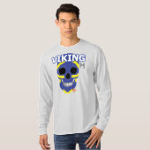 T-shirt B2 HANDSKULL Viking Long Manches (Devant entier)