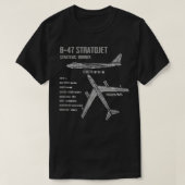 T-shirt B47 Longueur du manche Stratojet (Design devant)