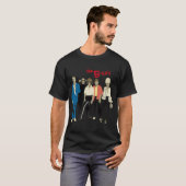 T-shirt B52s ou B-52's Comic (Devant entier)