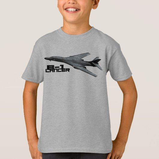 T-shirt B-1 Lancer les pattes de base des enfants Confort (Devant)