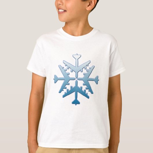 T-shirt B-52 Flocon de neige (Devant)