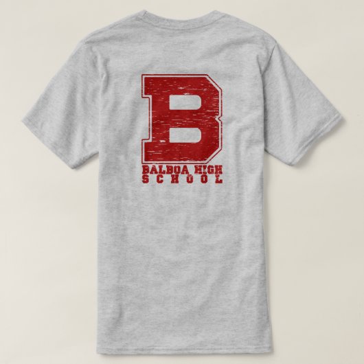 T-shirt "B" Balboa High School (Design dos)
