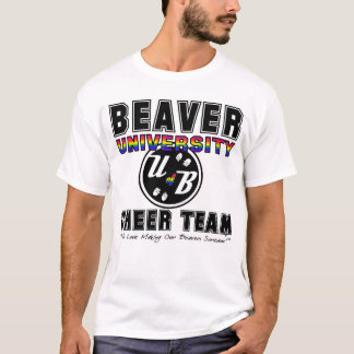 T-shirt B d'équipe d'acclamation d'U