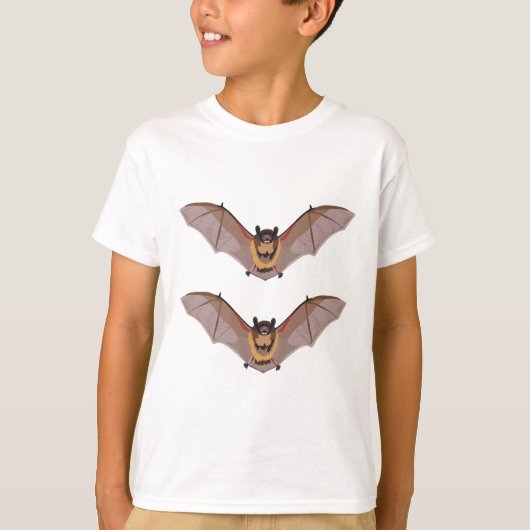 T-shirt B est Brown chauve-souris (Devant)