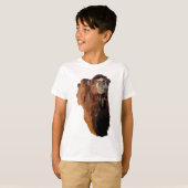 T-shirt B est pour Bactrian Camel (Devant entier)