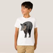 T-shirt B est pour Bairds Tapir (Devant entier)