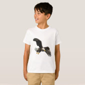 T-shirt B est pour Bald Eagle (Devant entier)