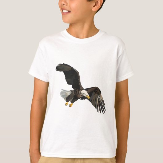 T-shirt B est pour Bald Eagle (Devant)