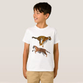 T-shirt B est pour Bengal Tiger (Devant entier)
