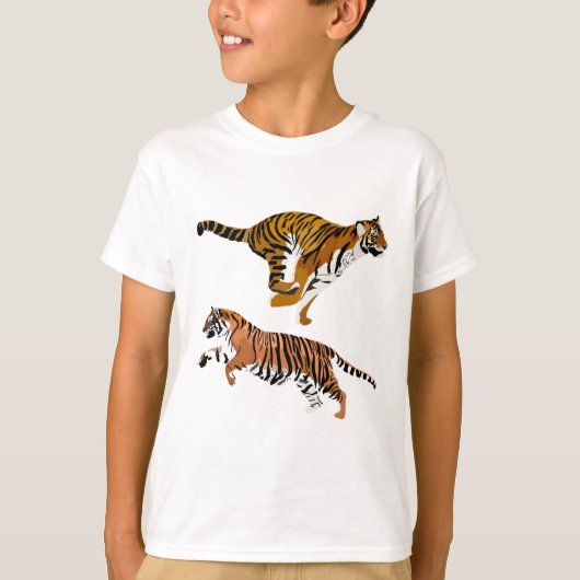 T-shirt B est pour Bengal Tiger (Devant)