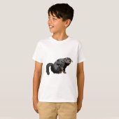 T-shirt B est pour Binturong (Devant entier)