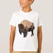 T-shirt B est pour Bison (Devant)
