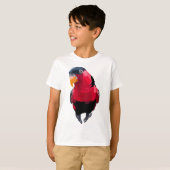 T-shirt B est pour Black Capped Lory (Devant entier)