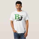 T-shirt B est pour Bobolink (Devant entier)