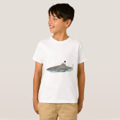 T-shirt B est pour le requin noir Tip Reef (Devant entier)