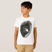 T-shirt B est pour le singe de Black Howler (Devant entier)