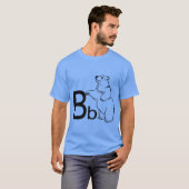 T-shirt B est pour Ours (Devant entier)