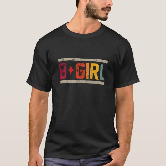 T-shirt B-Girl Breakdance (Devant)