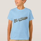 T-shirt B Gris-blanc (Devant)