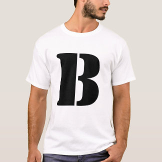 T-shirt B initial