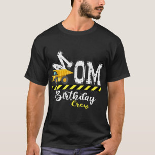 T-shirt B - Jour de fête Maman Anniversaire de constructio