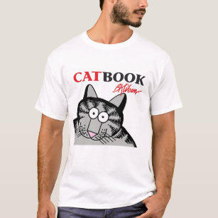 T-shirt b kliban cat, livre de chat
