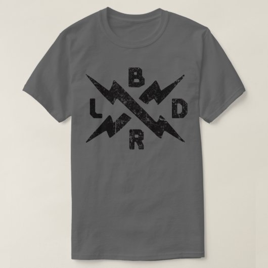 T-SHIRT B L D R (Design devant)