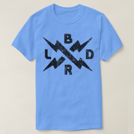 T-SHIRT B L D R (Design devant)