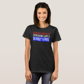T-shirt B L'Idéflation Se Propage Comme Un Virus Mortel (Devant entier)