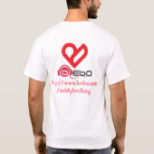 T-shirt B-Logo d'AddyBadBoy (Dos)