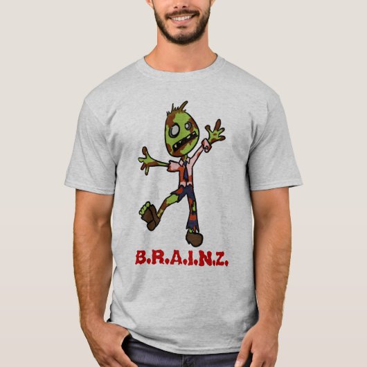 T-SHIRT B.R.A.I.N.Z. (Devant)