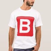 T-shirt B 🅱️ utton Emoji Premium Design (Devant)