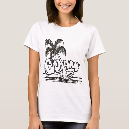 T-shirt b&w de la Guam (Devant)
