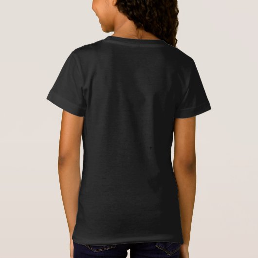 T-Shirt B&W Purple Hearts Beating (Dos)