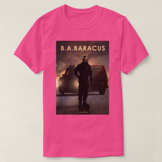 T-shirt BA Baracus GMC Vandura Legends (Design devant)