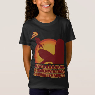 T-Shirt Ba Sowenya Va M'Acheter Une Pizza King Lion