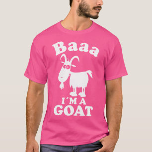 T-shirt Baa Im A Chèvre Lazy Halloween Party Drôle Hallowe