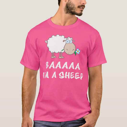 T-shirt Baa JE SUIS un mouton (Devant)
