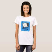 T-shirt Baa-rium Funny Sheep Chimie Pun (Devant entier)