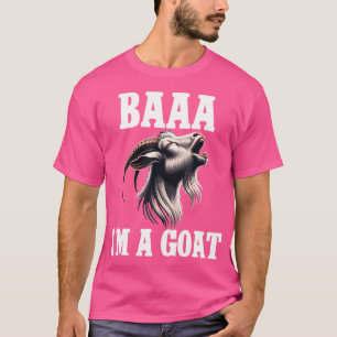 T-shirt Baaa Je Suis Chèvre Garçons Drôle Halloween Party 