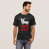 T-shirt Baaa Je Suis Une Chèvre Chèvres (Devant entier)