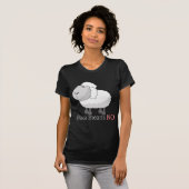 T-shirt Baaa veut dire NON ! (Devant entier)