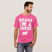 T-shirt Baaaa Je Suis Un Mouton (Devant entier)
