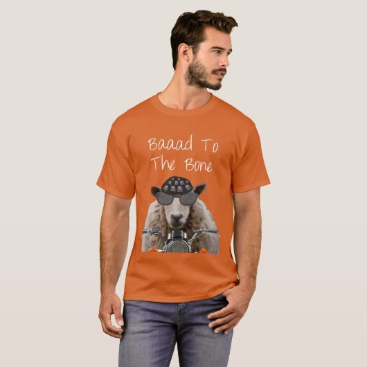 T-shirt Baaad To the Bone 2 (Devant entier)