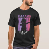 T-shirt Baam Girl Baby 2023 Dab Pregnancy Expectant Mother (Devant)