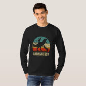 T-shirt Baba Dinosaur Rex Babasaurus 2 Enfants Famille Mat (Devant entier)