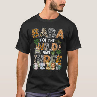 T-shirt Baba Of The Wild Three Zoo 3E Anniversaire Safari