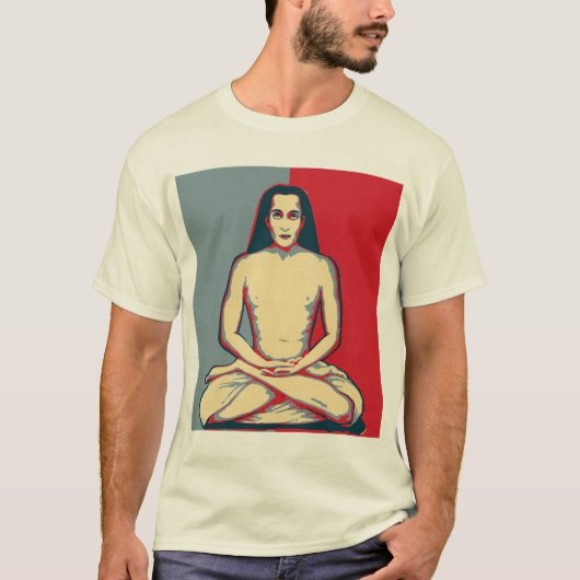 T-shirt babaji, chant religieux, méditation, style (Devant)